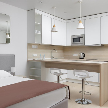 Аппартаменты "Супериор (однокомнатный двухместный номер)"