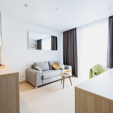 Аппартаменты "Делюкс (небольшой двухкомнатный номер)"