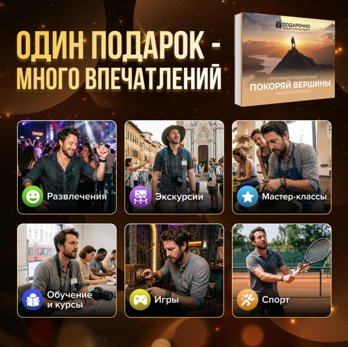 Подарочный набор Покоряй вершины в Москве