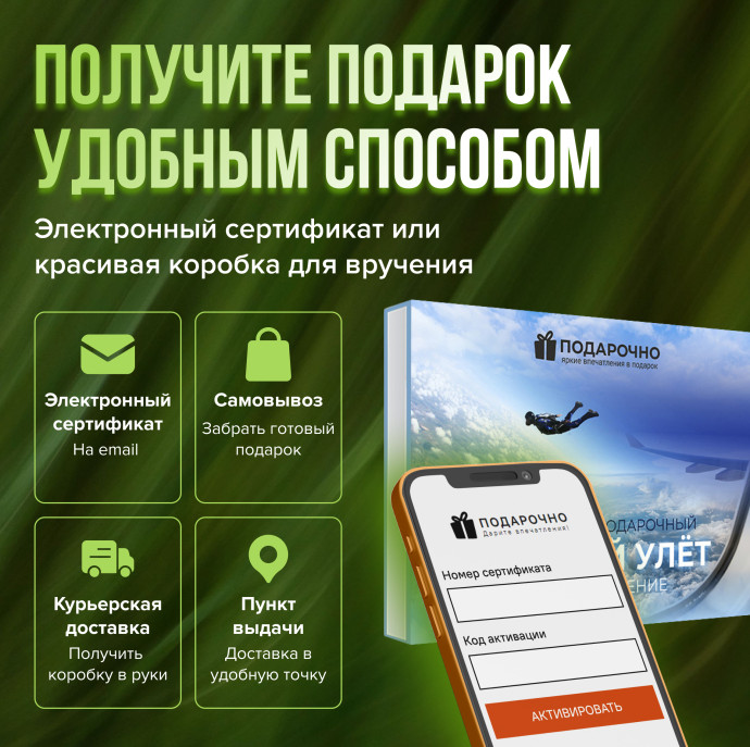 Подарочный набор Полный улёт в Москве