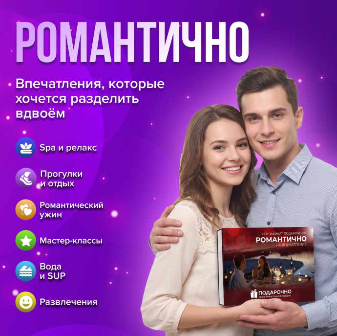 Подарочный набор Романтично в Москве