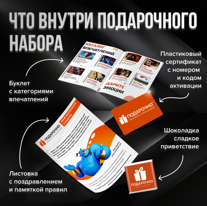 Подарочный набор Сильный характер в Москве