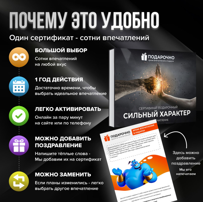 Подарочный набор Сильный характер в Москве