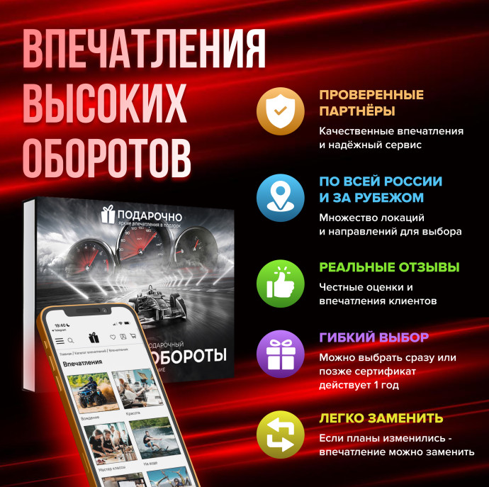Подарочный набор Высокие обороты в Москве
