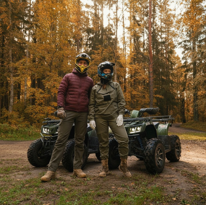 Поездка на квадроцикле в Москве