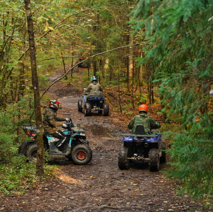 Поездка на квадроцикле в Москве