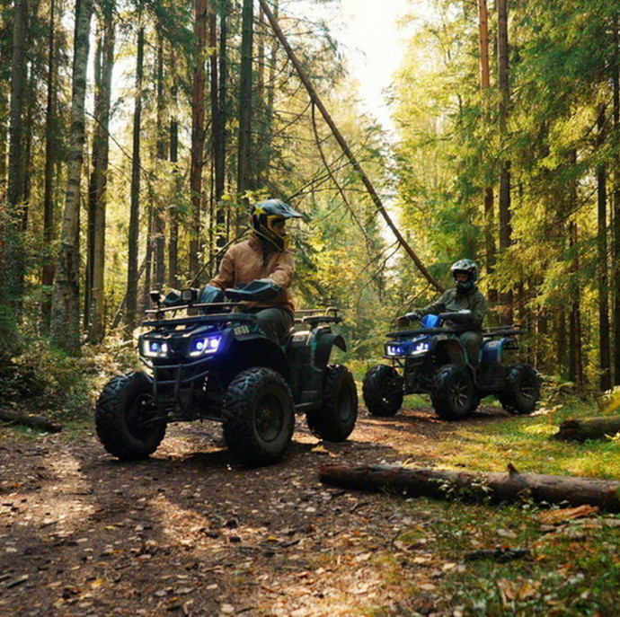 Поездка на квадроцикле в Москве