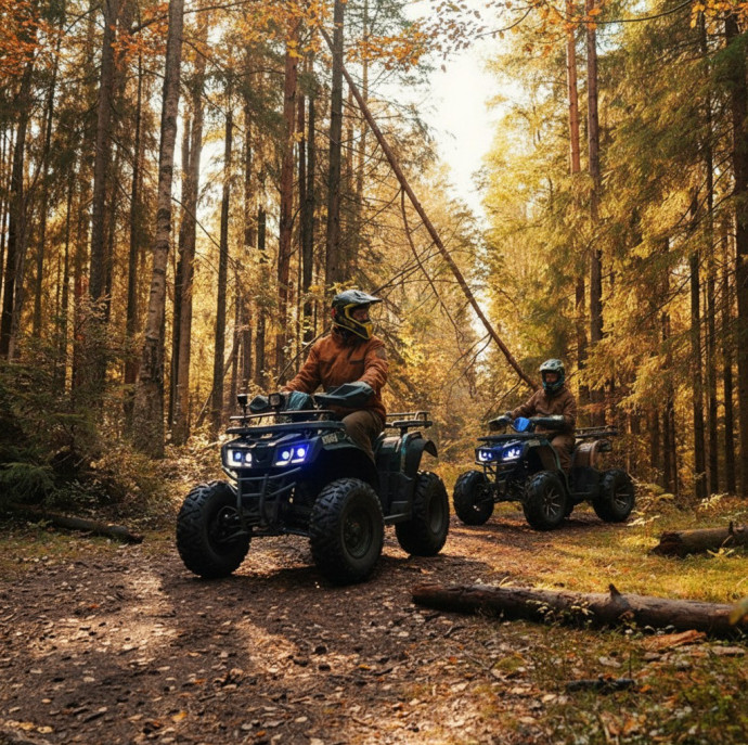 Поездка на квадроцикле в Москве