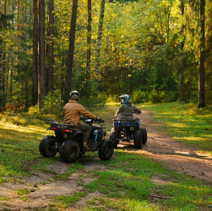 Поездка на квадроцикле в Москве