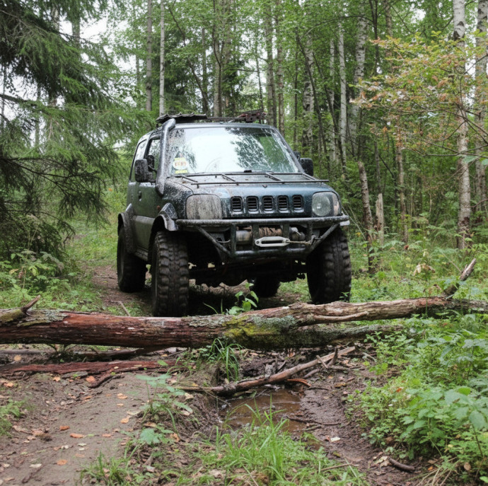 Джип тур на подготовленном внедорожнике в Москве