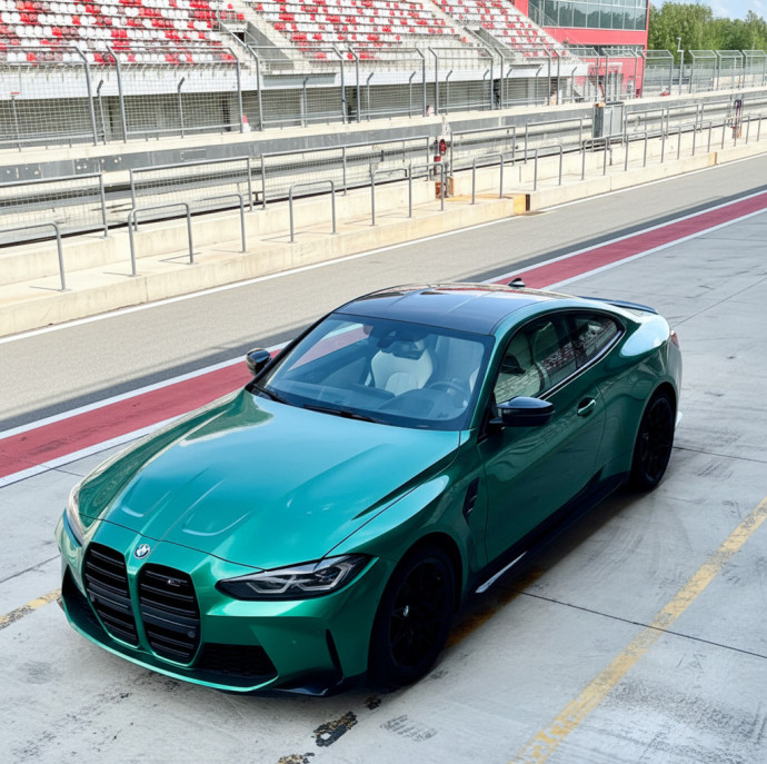 Заезд за рулем спорткара по гоночной трассе в Москве