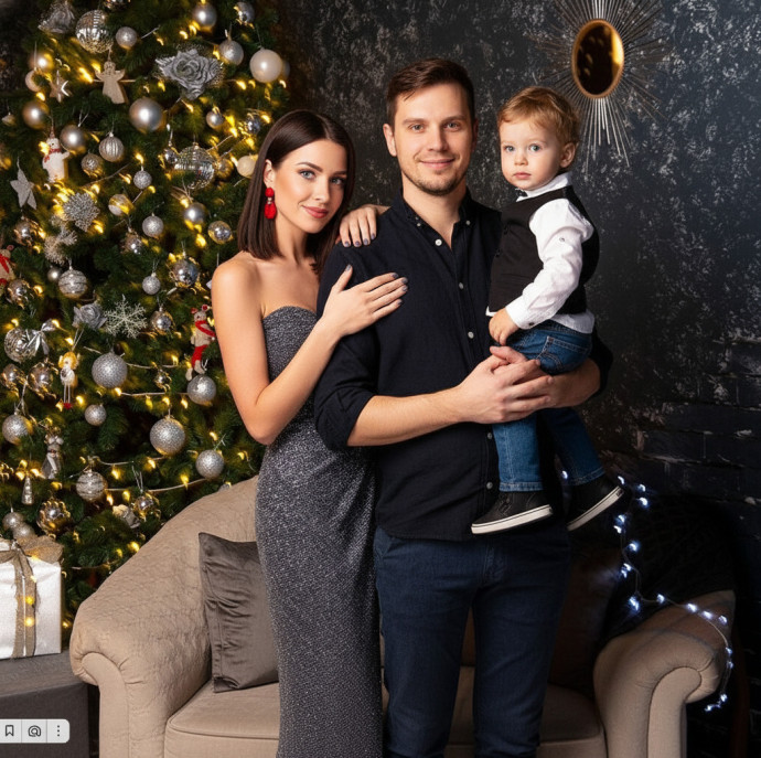 Новогодняя фотосессия в Москве