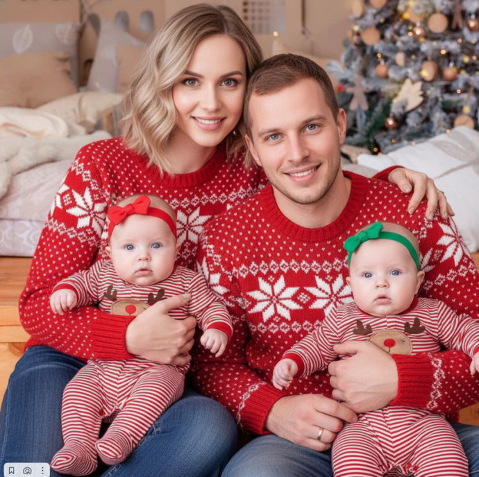 Новогодняя фотосессия в Москве