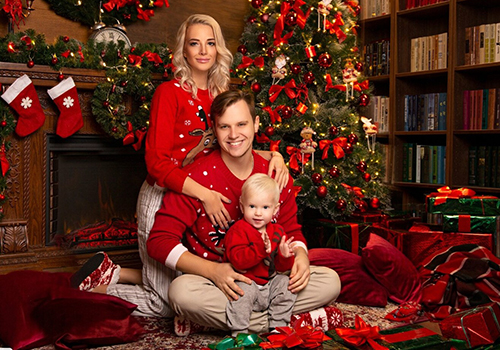 Новогодняя фотосессия в Москве