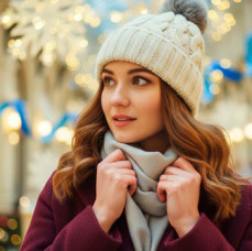 Зимняя фотосессия на улице в Москве