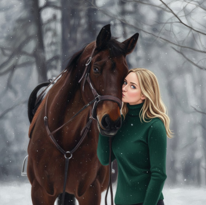 Фотосессия на лошади в Москве