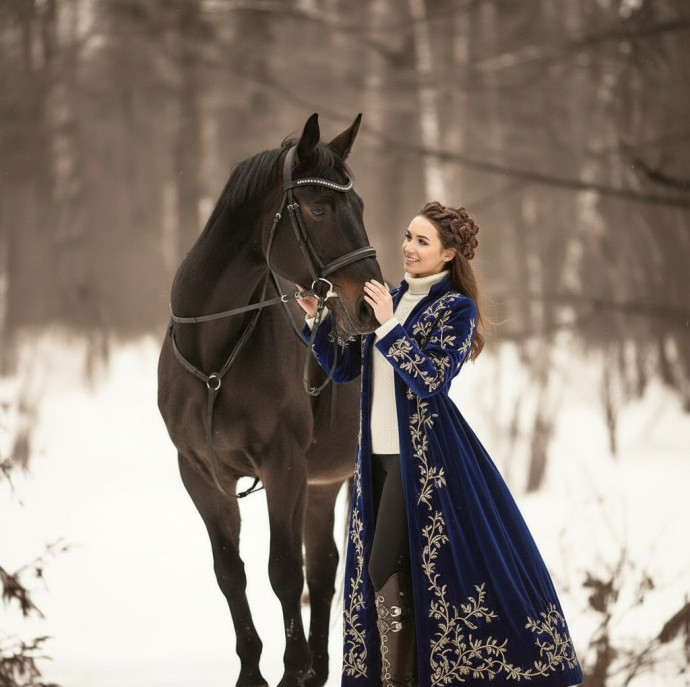 Фотосессия на лошади в Москве