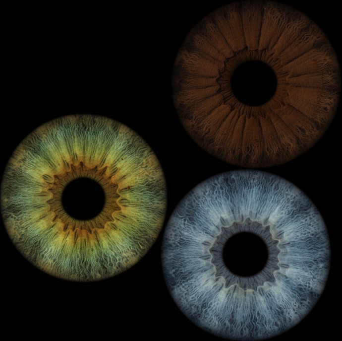 Семейное фото радужки глаз в Балашихе (в Москве)