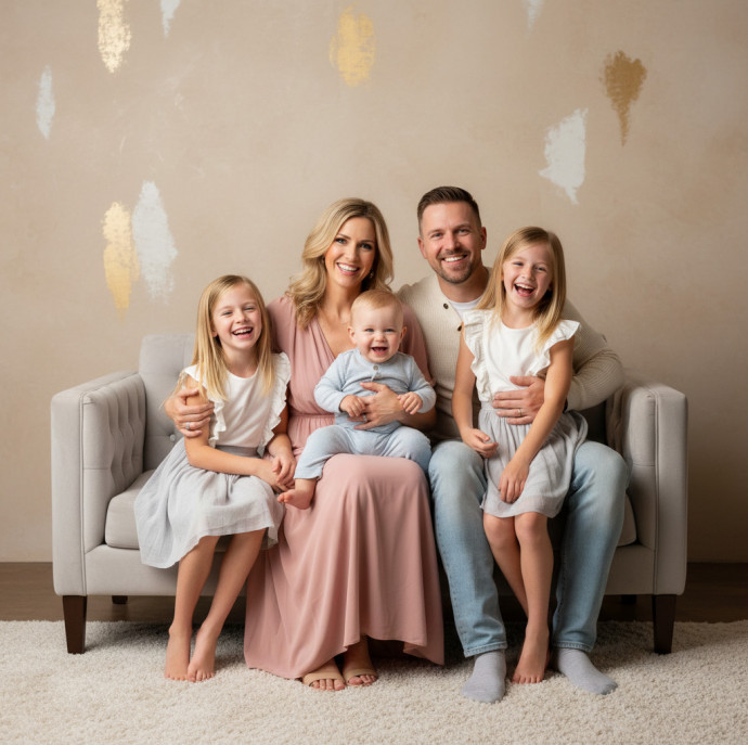 Семейная фотосессия в Москве