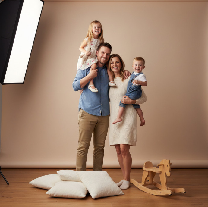 Семейная фотосессия в Москве