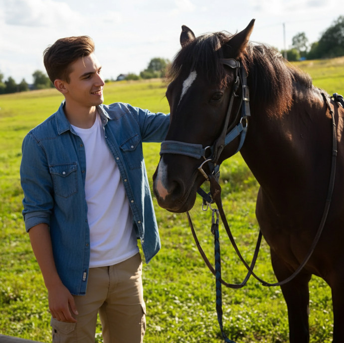 Фотосессия на лошадях в Москве