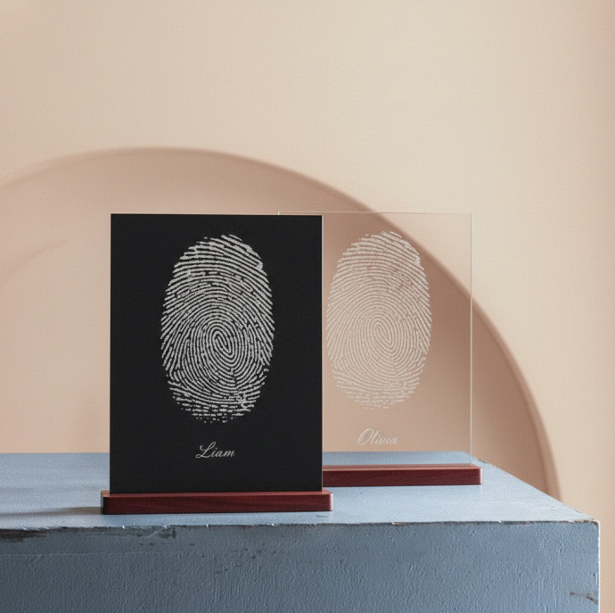 Макро фото отпечатка в Москве