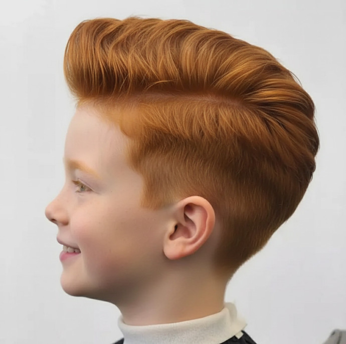 Детская стрижка в барбершопе Аляска в Москве