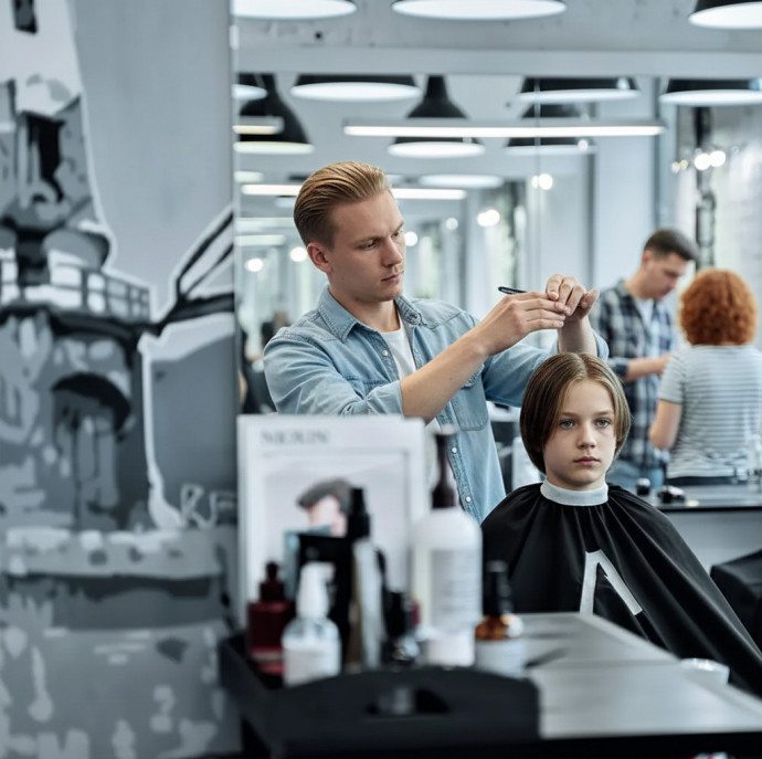 Посещение барбершопа Аляска в Москве