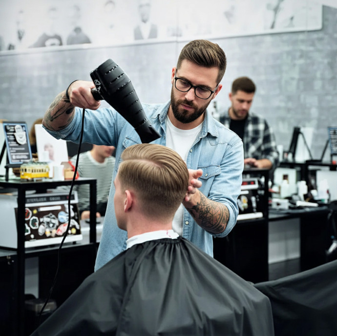 Посещение барбершопа Аляска в Москве