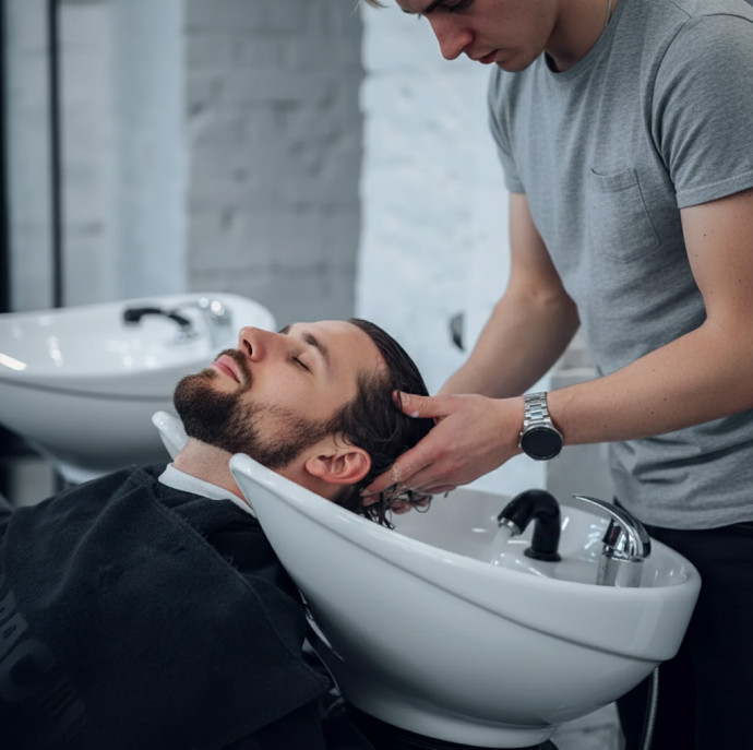 Посещение барбершопа Аляска в Москве