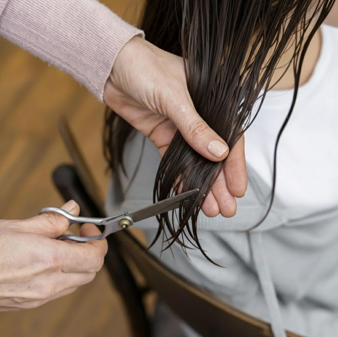 Стрижка с укладкой для женщин в Москве