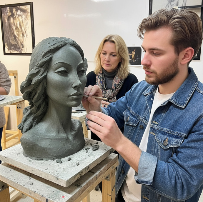 Мастер-класс по скульптуре в Москве