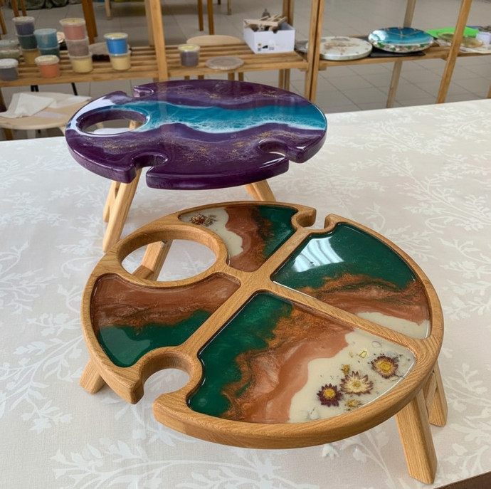 Мастер класс по эпоксидной смоле в Москве