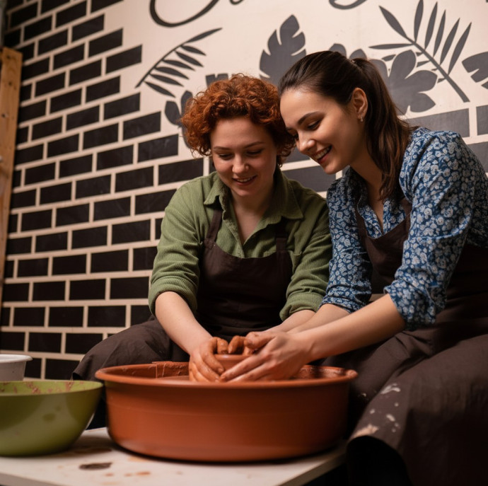 Свидание в гончарной мастерской в Москве