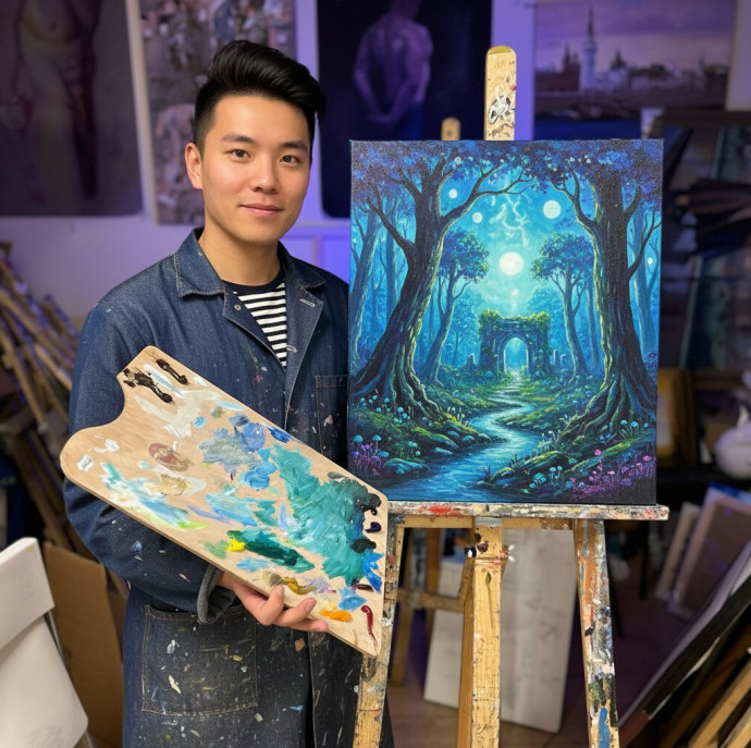 Мастер-класс Живопись маслом в Москве