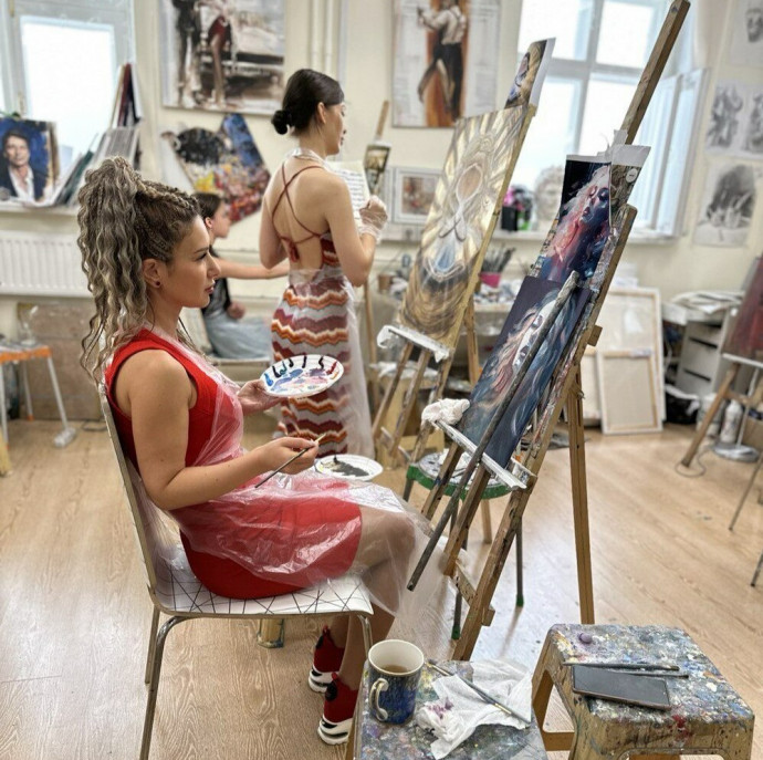 Мастер-класс Живопись маслом в Москве