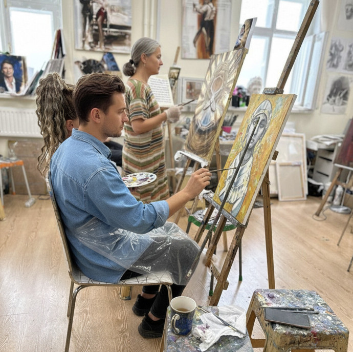 Мастер-класс Живопись маслом в Москве