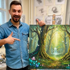 Мастер-класс Живопись маслом в Москве