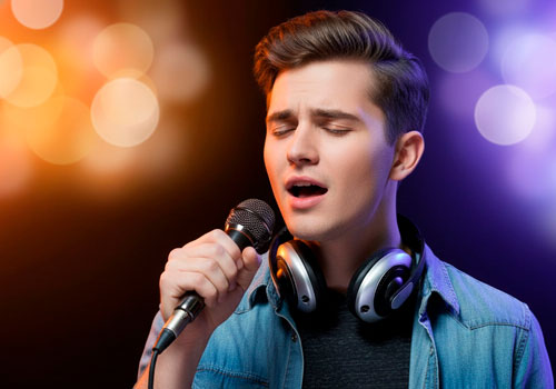 Занятие вокалом в Москве