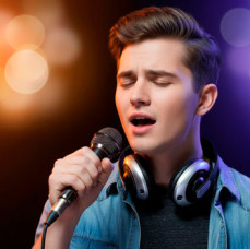 Занятие вокалом в Москве