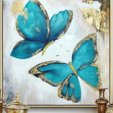 Мастер-класс Интерьерная картина с потальным золотом в Москве