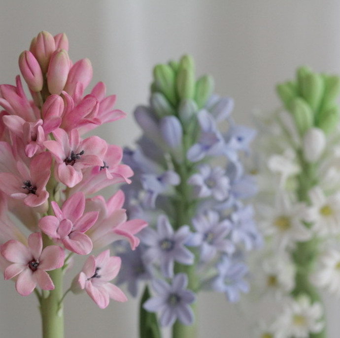 Мастер-класс по лепке из японской зефирной глины Гиацинт в Москве