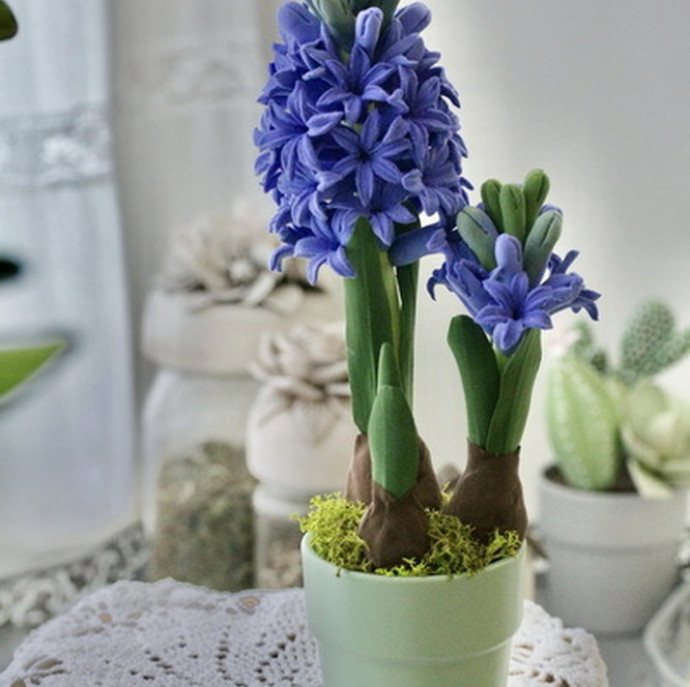 Мастер-класс по лепке из японской зефирной глины Гиацинт в Москве