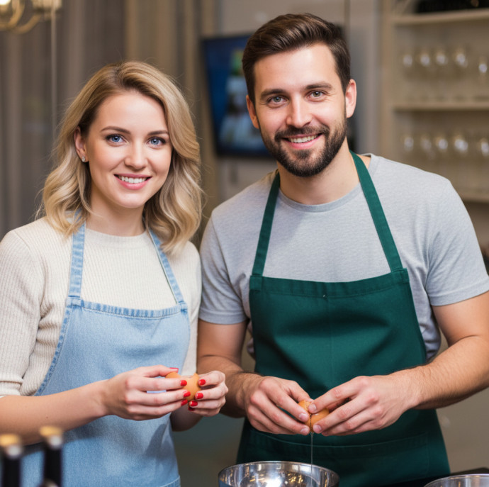 Кулинарный мастер-класс в студии Вкусотеррия в Москве