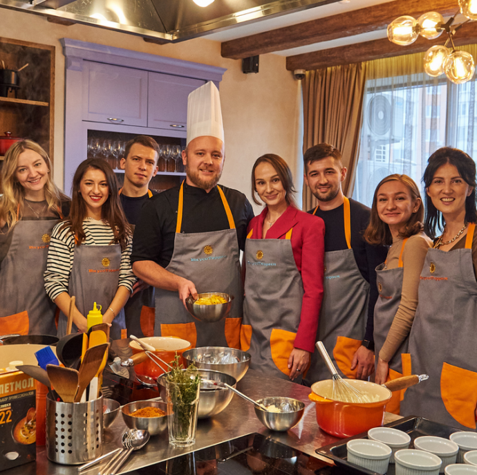 Кулинарный мастер-класс в студии Вкусотеррия в Москве