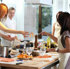 Кулинарный мастер-класс в студии Вкусотеррия в Москве