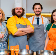 Кулинарный мастер-класс в студии Вкусотеррия в Москве