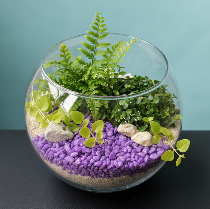 Мастер класс создание флорариума в Москве