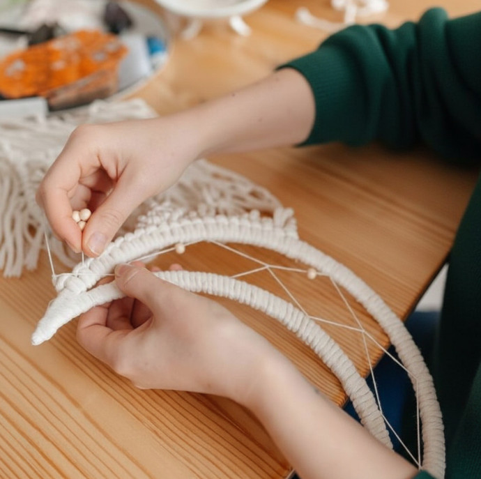 Мастер-класс Макраме Луна в Москве