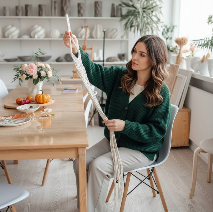 Мастер-класс Макраме Луна в Москве